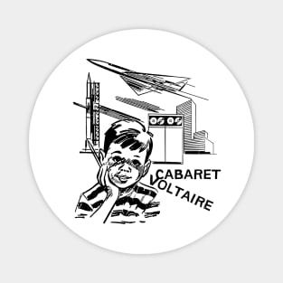 Cabaret Voltaire -- Punsktyle Design Magnet